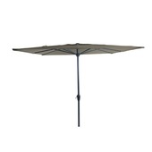 Parasol Elles Vlak Taupe Ø250 cm