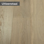 Kleurstaal Parket Rustiek Gerookt Wit Geolied Eiken