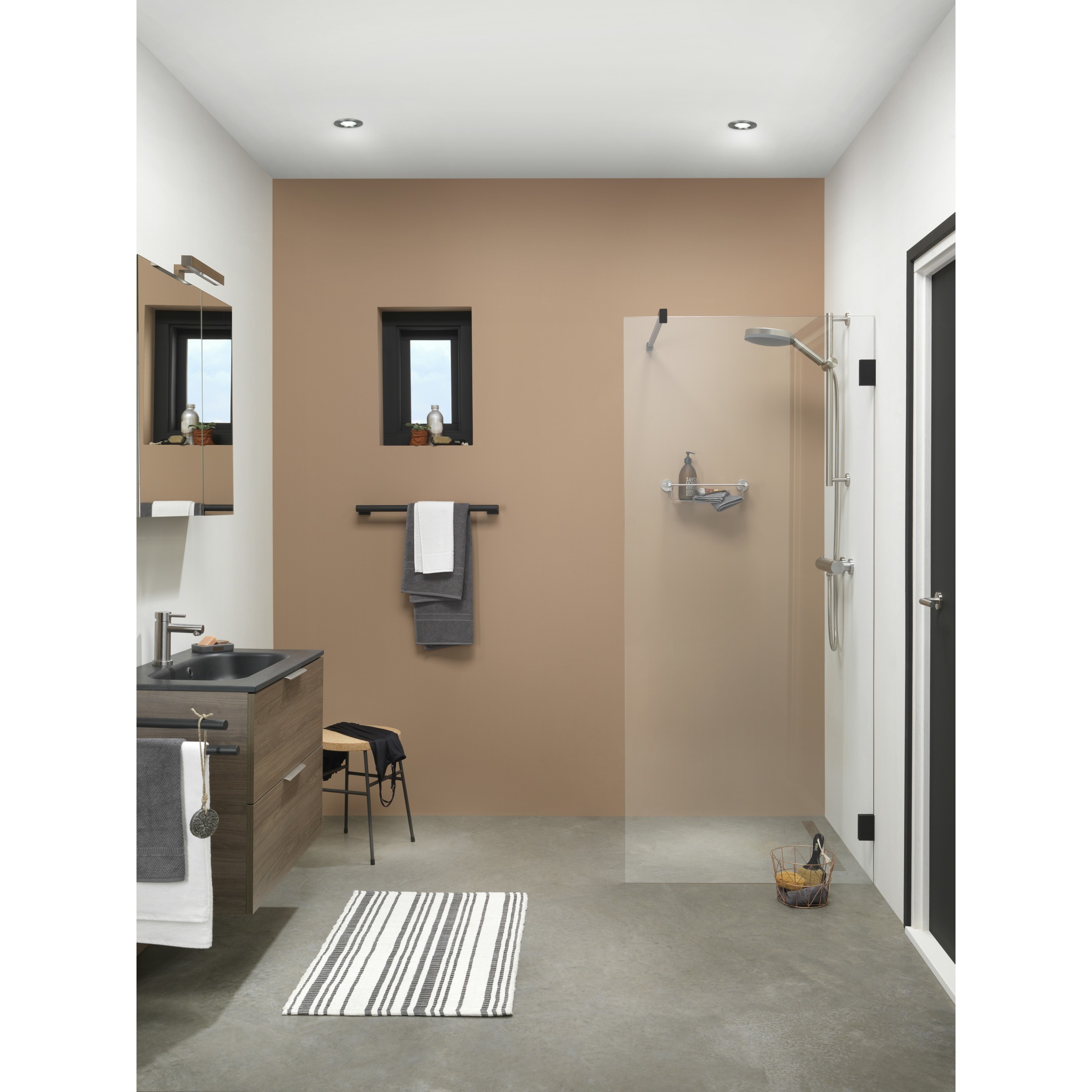 Get Wet Inloopdouche A3 I Am 90X200 Cm Zwart get wet kopen in de aanbieding