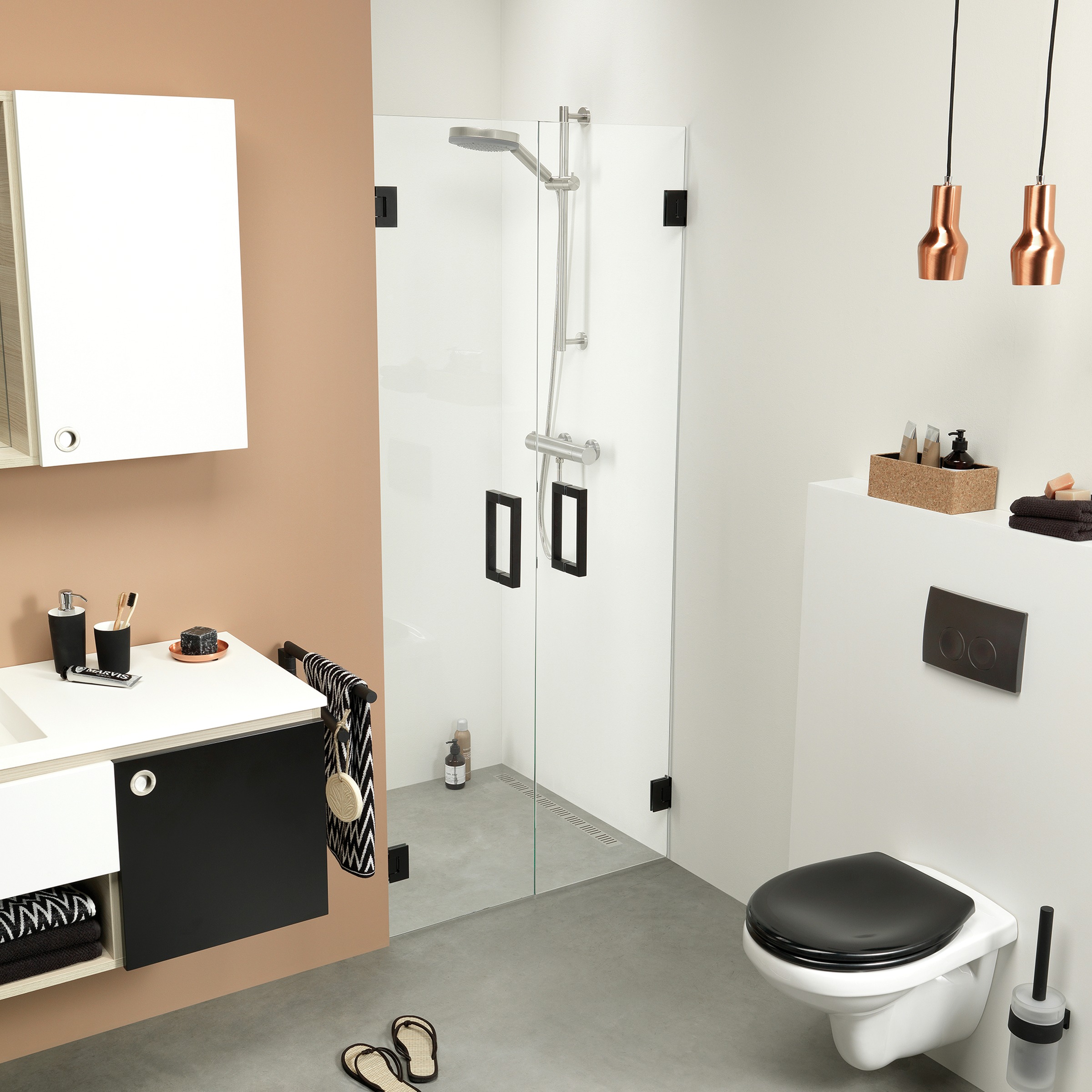 Get Wet Pendeldeur Voor Nis I Am 80X200 Cm Zwart get wet kopen in de aanbieding