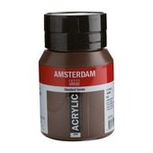 Amsterdam verf acrylverf omber gebrand flacon 500ml