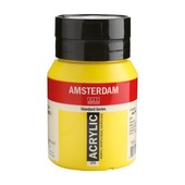 Amsterdam verf acrylverf primairgeel flacon 500ml