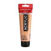 Amsterdam verf acrylverf napelsgeel rood tube 120ml