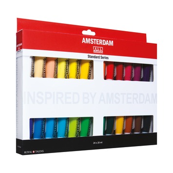 Vluchtig String string G Amsterdam verf acrylverfset 20ml (24 tubes) kopen?  verf-verfbenodigdheden-voor-kunstenaars | Karwei