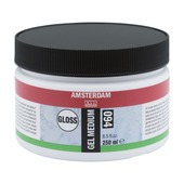 Amsterdam verf gel medium glans 250ml
