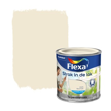 Flexa Strak in de Lak zijdeglans roomwit 250 ml