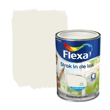 gereedschap Beleefd mooi Flexa Strak in de Lak zijdeglans ral 9010 1,25 l kopen? | Karwei