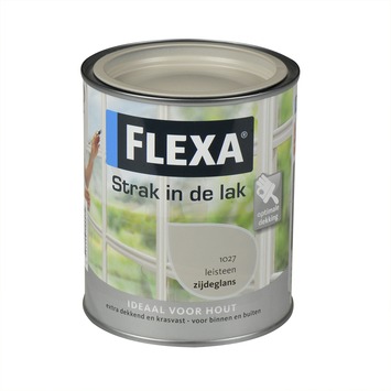 Flexa Strak in de Lak zijdeglans leisteen 750 ml