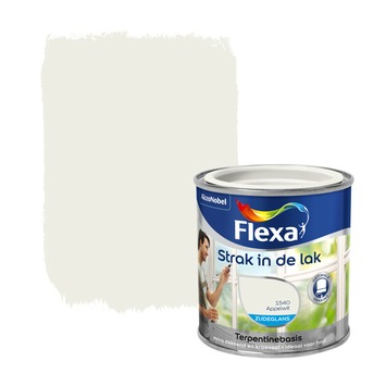 Flexa Strak in de Lak zijdeglans appelwit 250 ml