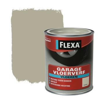Flexa garage vloerverf kiezelgrijs 750 ml
