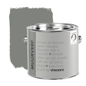 vtwonen muurverf krijtlook mat concrete 2,5 liter