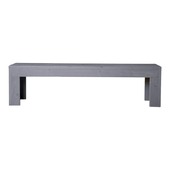 Tuinbank Dankburg 150 cm grijs steigerhout