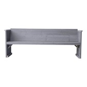 Bank Radlind grijs steigerhout 206x60 cm