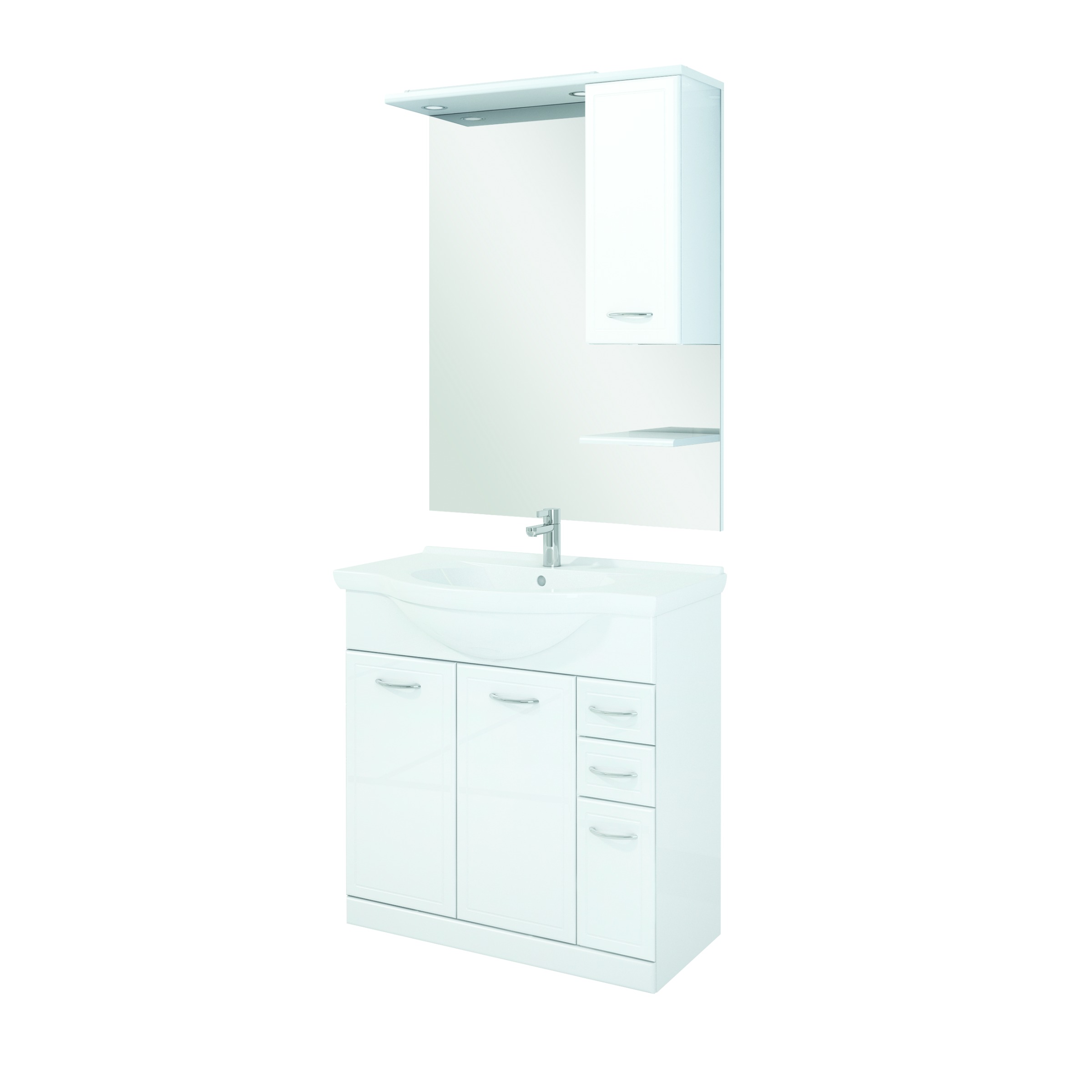 Handson Aquaplus Badkamermeubelset Wit handson kopen in de aanbieding