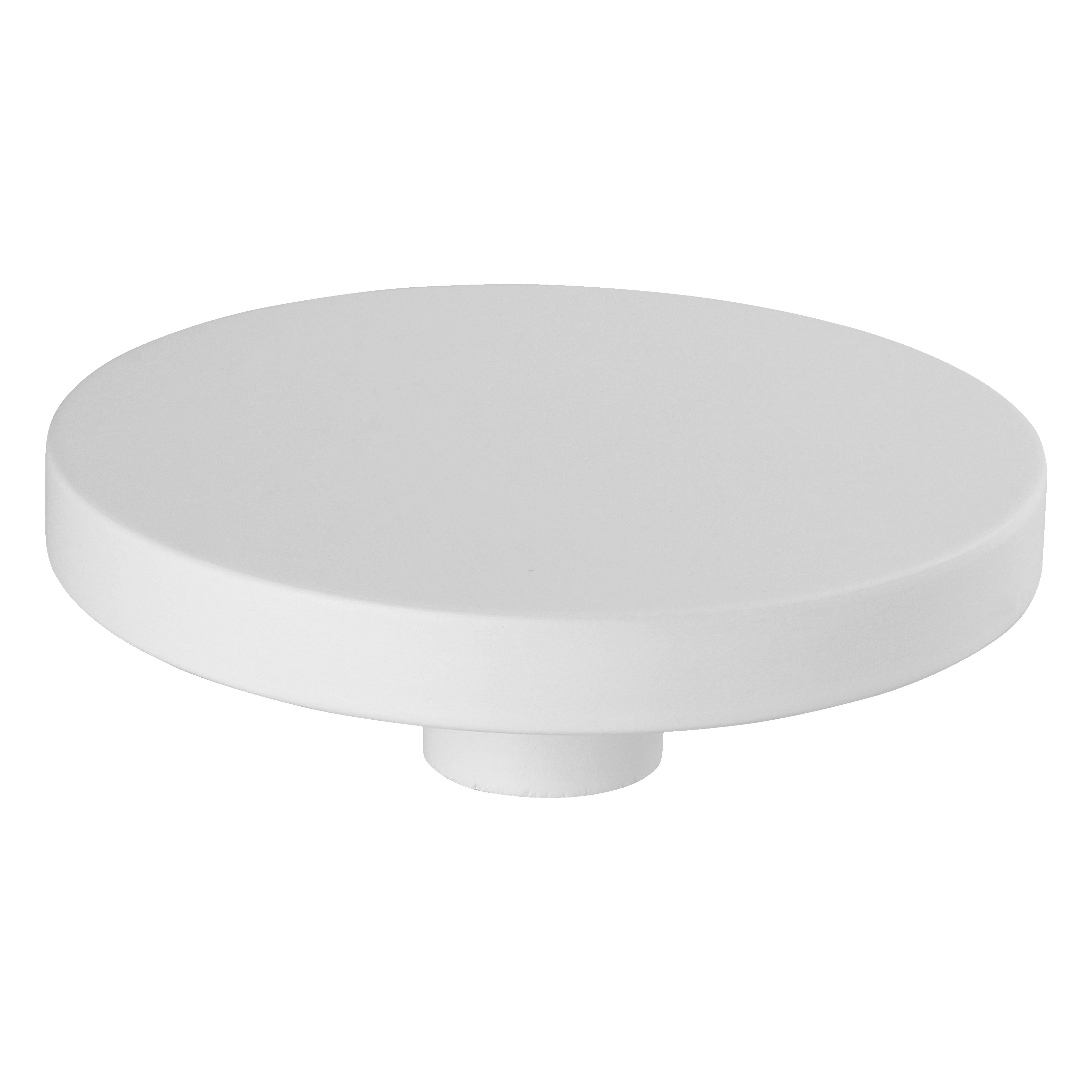 Siro Kapstok Knop Wit 100 Mm siro kopen in de aanbieding