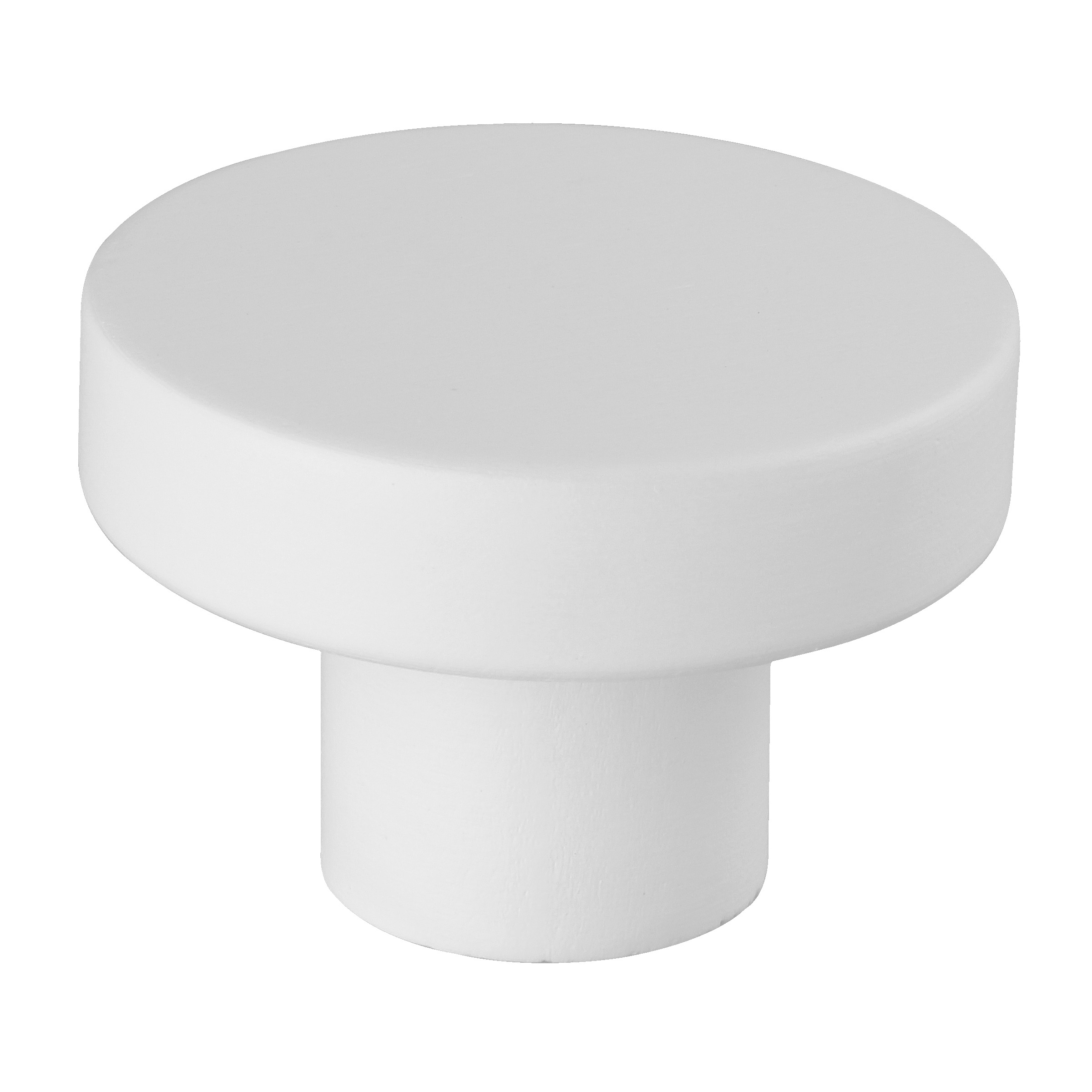 Siro Kapstok Knop Wit 50 Mm siro kopen in de aanbieding