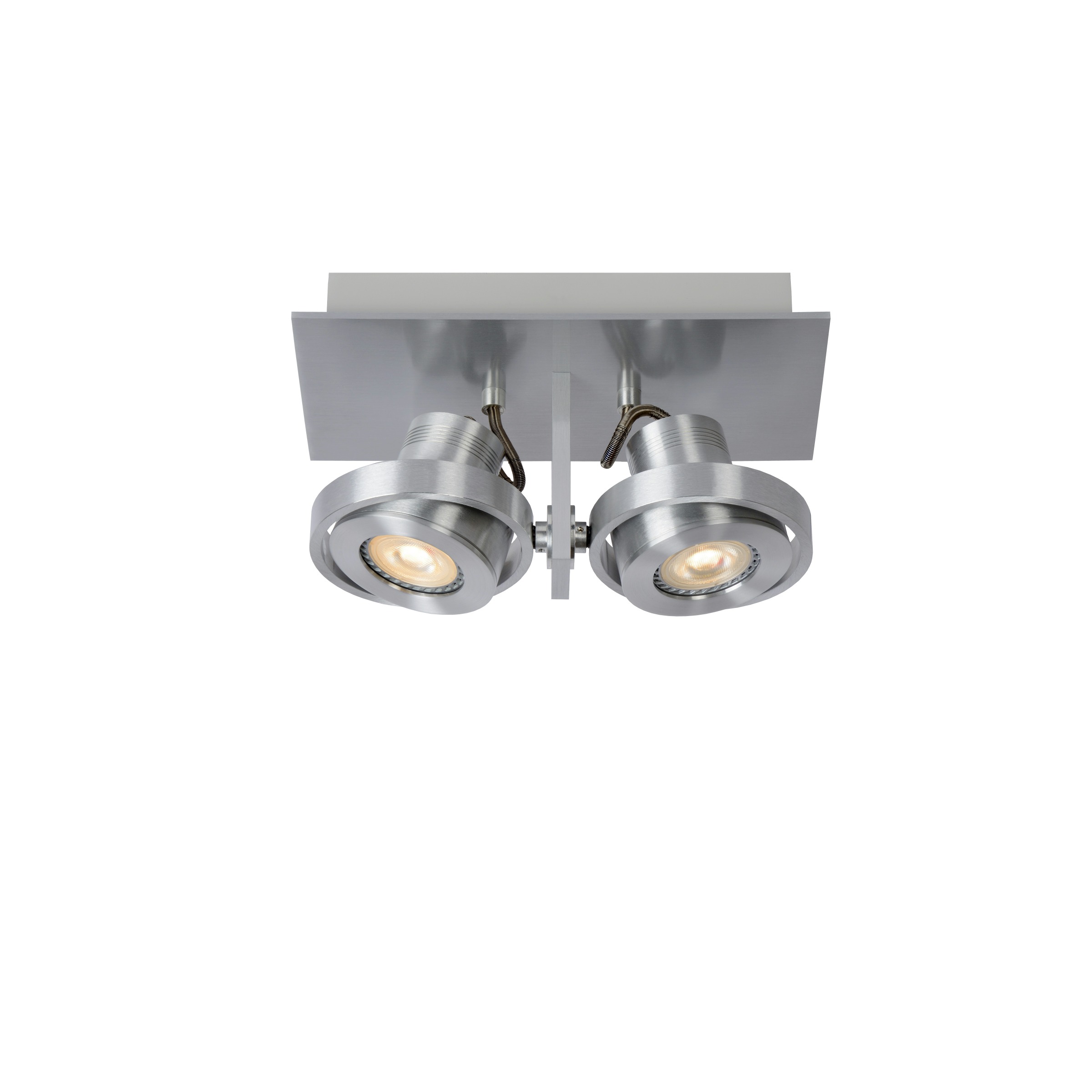 Lucide Plafondspot Landa Ii 2X 5W Aluminium lucide kopen in de aanbieding