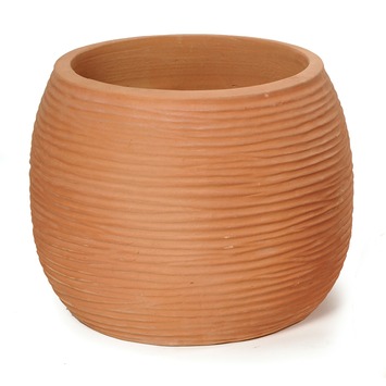Bloempot Ridge terra cotta rood D36x28cm