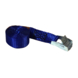 Jumbo mini spanband blauw 25mm met klemgesp 200 cm