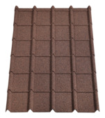 Aquaplan Aqua-pan dakplaat ebena black cherry 1 m²