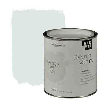 KARWEI Kleuren van Nu lak zijdeglans hemelswit 750 ml