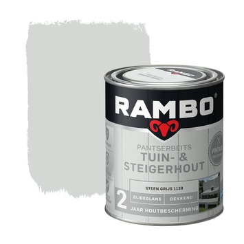 terwijl Wild kristal Rambo pantserbeits vintage tuin- & steigerhout steen grijs 750 ml | Karwei