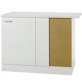 Optifit Klassik60 hoekonderkast met 1 deur 84,5x110(kast 100)x60 cm met werkblad