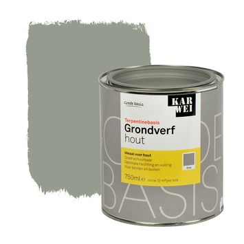 KARWEI grondverf hout grijs 750 ml