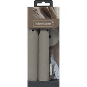 Oplegsteun voor 28 mm gordijnroede hout grijs 2 stuks