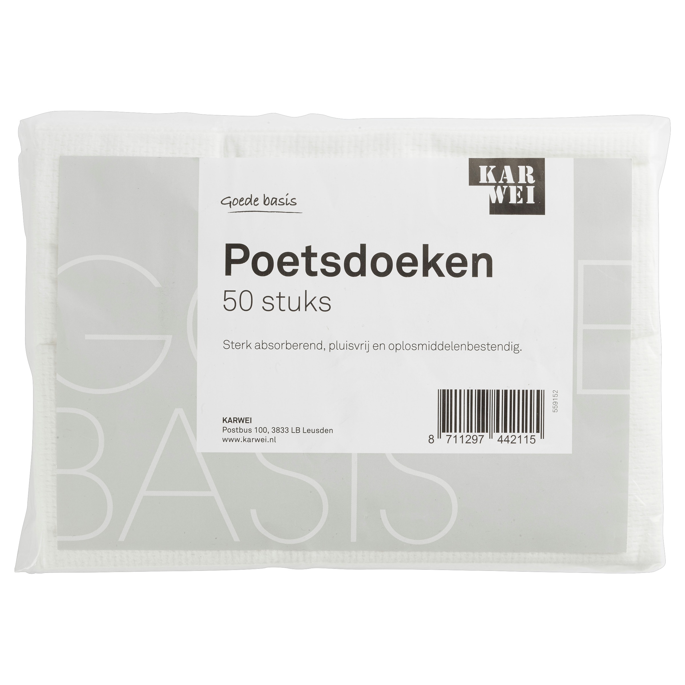 Karwei Poetsdoek 50 Stuks karwei kopen in de aanbieding