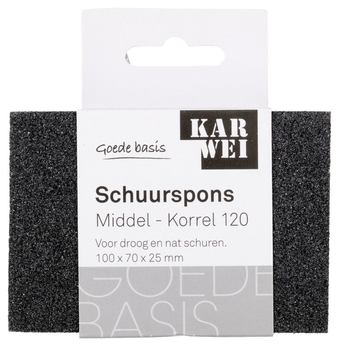 Karwei Schuurspons Middel K120 karwei kopen in de aanbieding