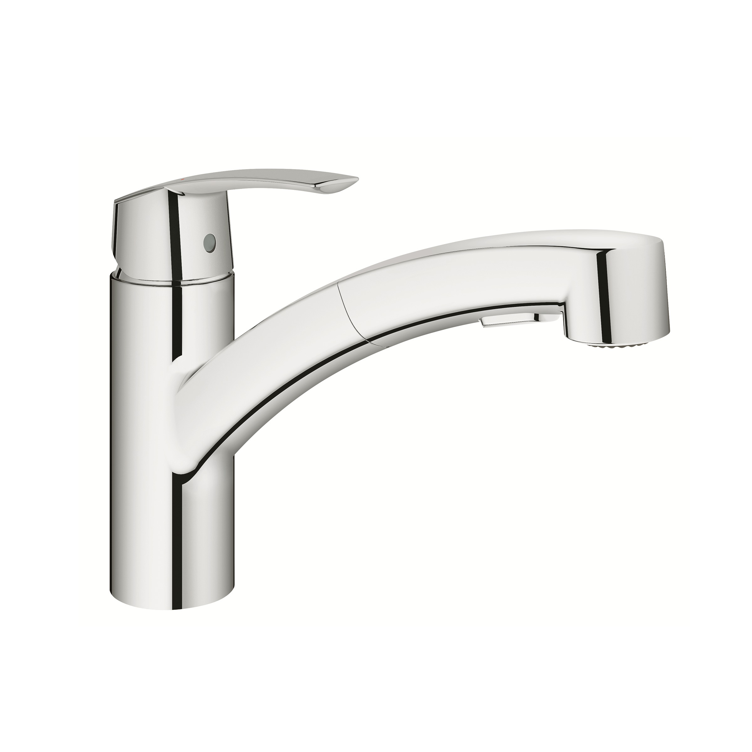 Grohe Keukenkraan Start Met Uittrekbare Mousseur Chroom grohe kopen in de aanbieding