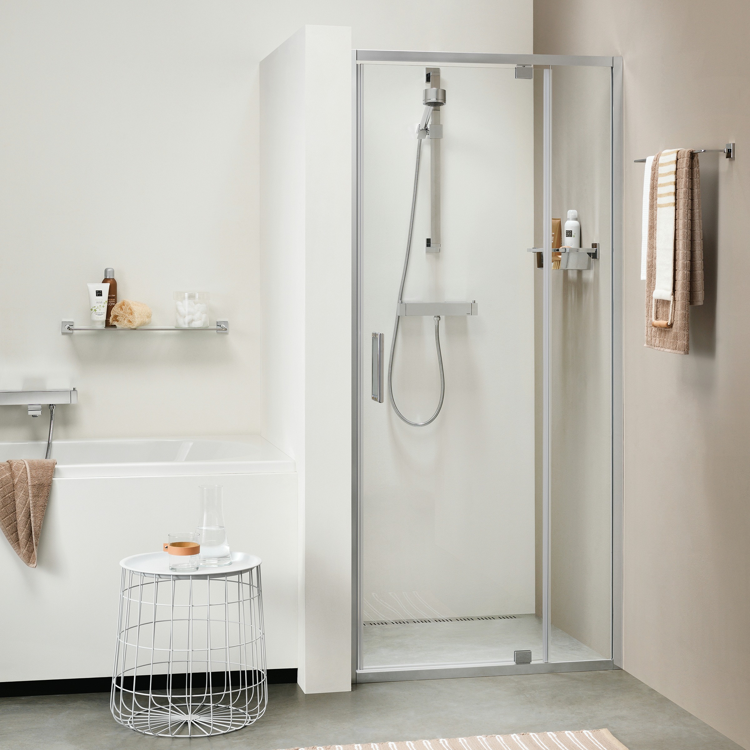 Sealskin Get Wet Swingdeur Voor Nis Style 90X195 sealskin kopen in de aanbieding