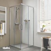 Sealskin Douchecabine met Schuifdeur Style Hoekinstap 90x195 cm