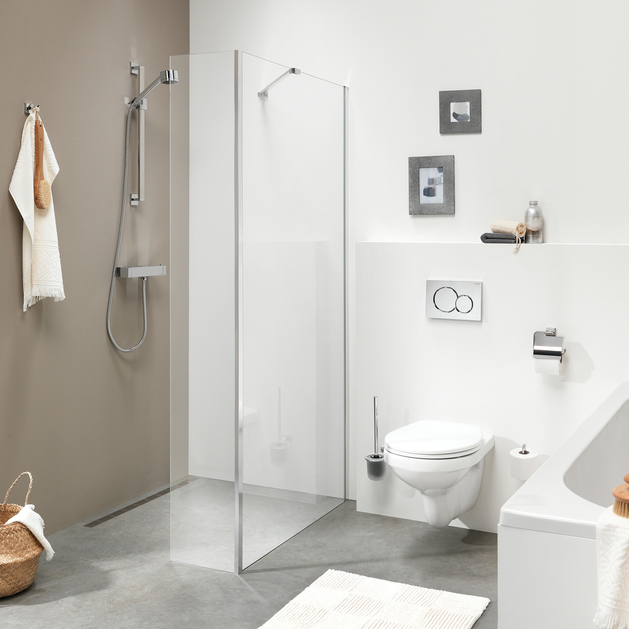 Sealskin Get Wet Vast Deel Voor Inloopdouche Style A1 30X195 sealskin kopen in de aanbieding