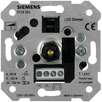 Zorgvuldig lezen klink Kelder Siemens Delta inbouw dimmer led/gloei/halogeen kopen?  inbouw-schakelmateriaal | Karwei