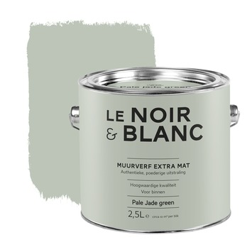 Le Noir Blanc muurverf extra mat pale jade green 2 5 liter Karwei