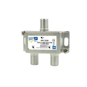 Hirschmann Tweeverdeler F-connector