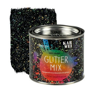 Aanvankelijk onbetaald voorjaar KARWEI Happy Colours muurverf mix glitter 500 ml kopen? | Karwei