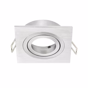 KARWEI inbouwspot richtbaar vierkant aluminium
