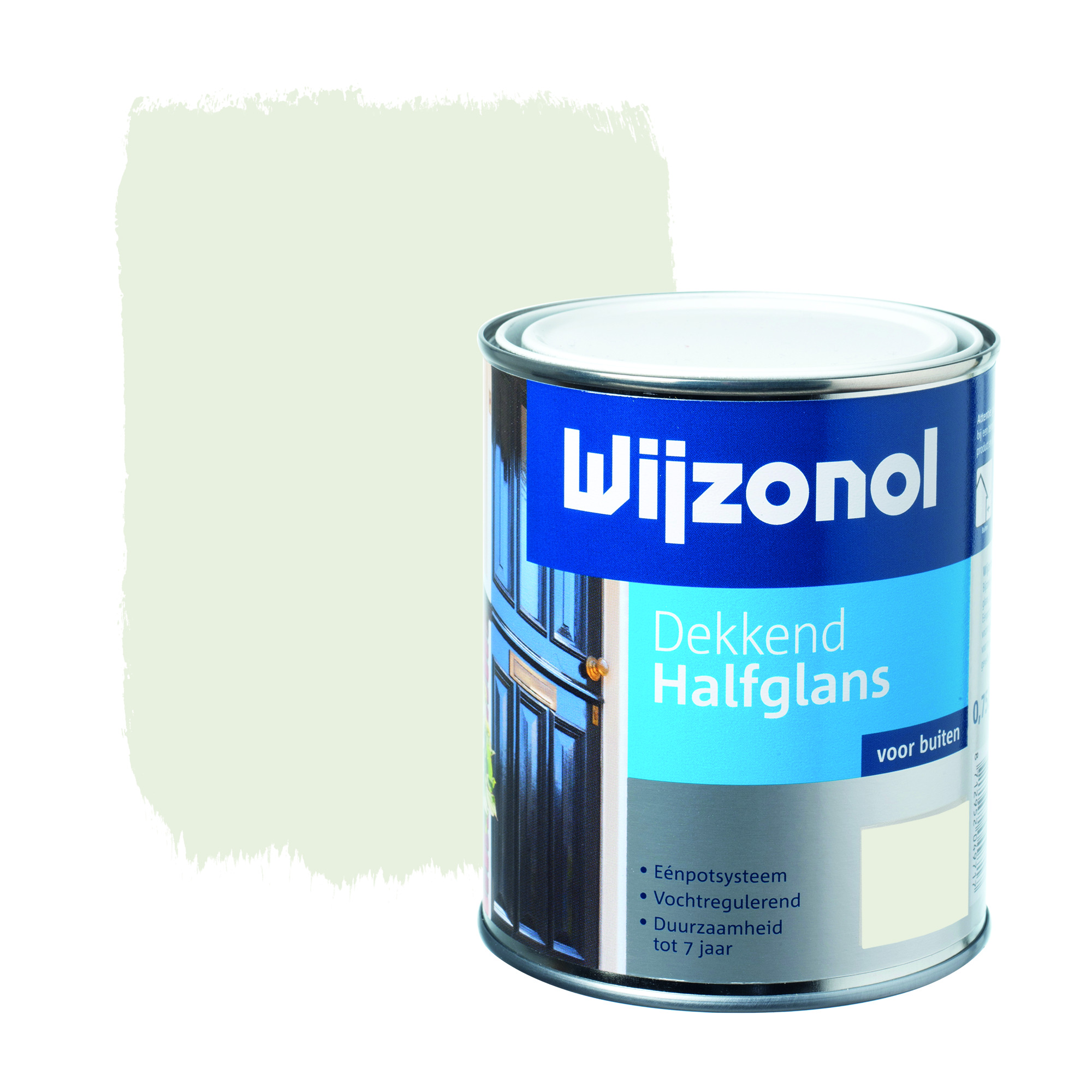 Wijzonol Lak Halfglans Zuiver Wit Ral 9010 Dekkend 750 Ml wijzonol kopen in de aanbieding