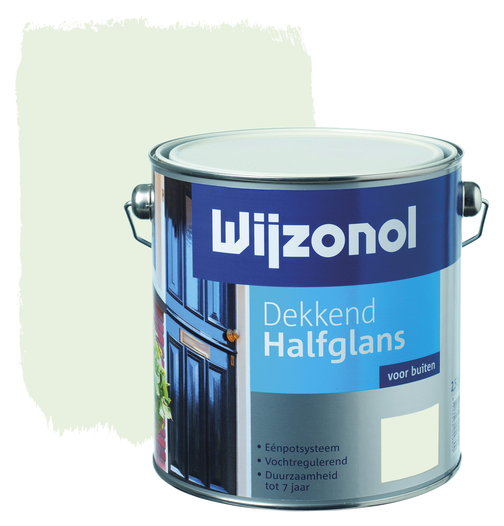 Wijzonol Lak Halfglans Zuiver Wit Ral 9010 Dekkend 25 wijzonol kopen in de aanbieding