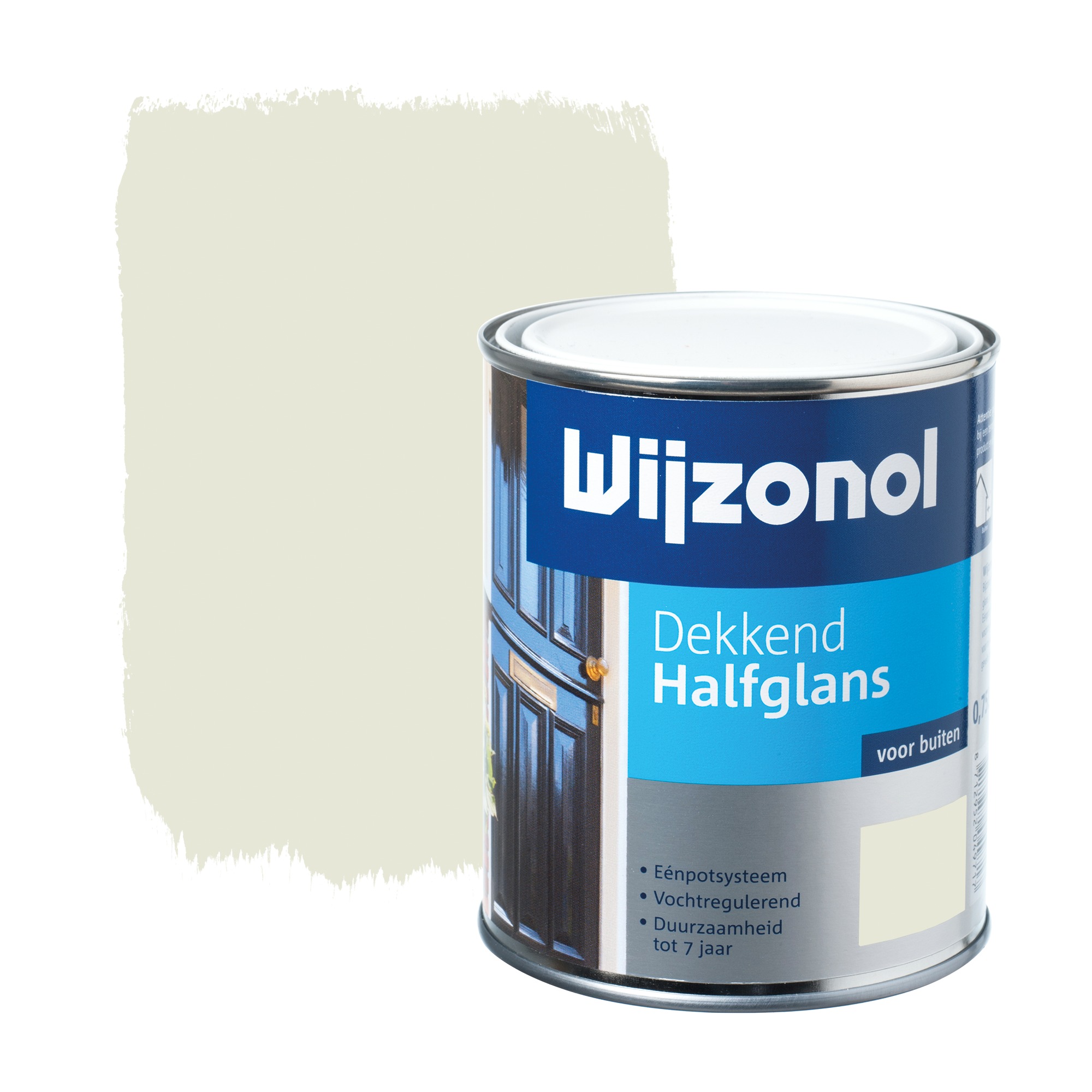 Wijzonol Lak Halfglans Roomwit Dekkend 750 Ml wijzonol kopen in de aanbieding
