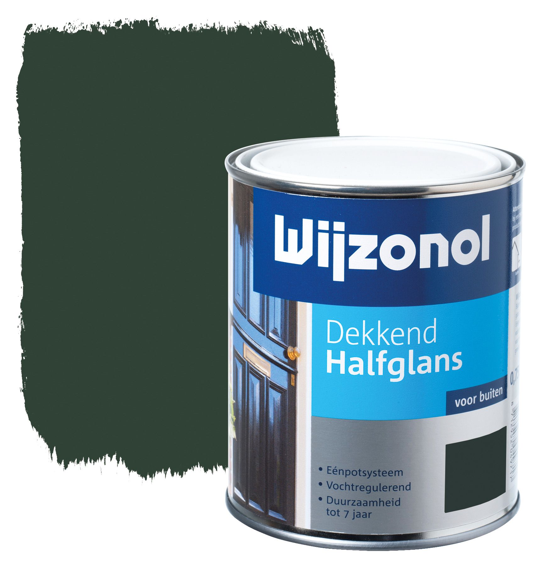 Wijzonol Lak Halfglans Lauriergroen Dekkend 750 Ml wijzonol kopen in de aanbieding