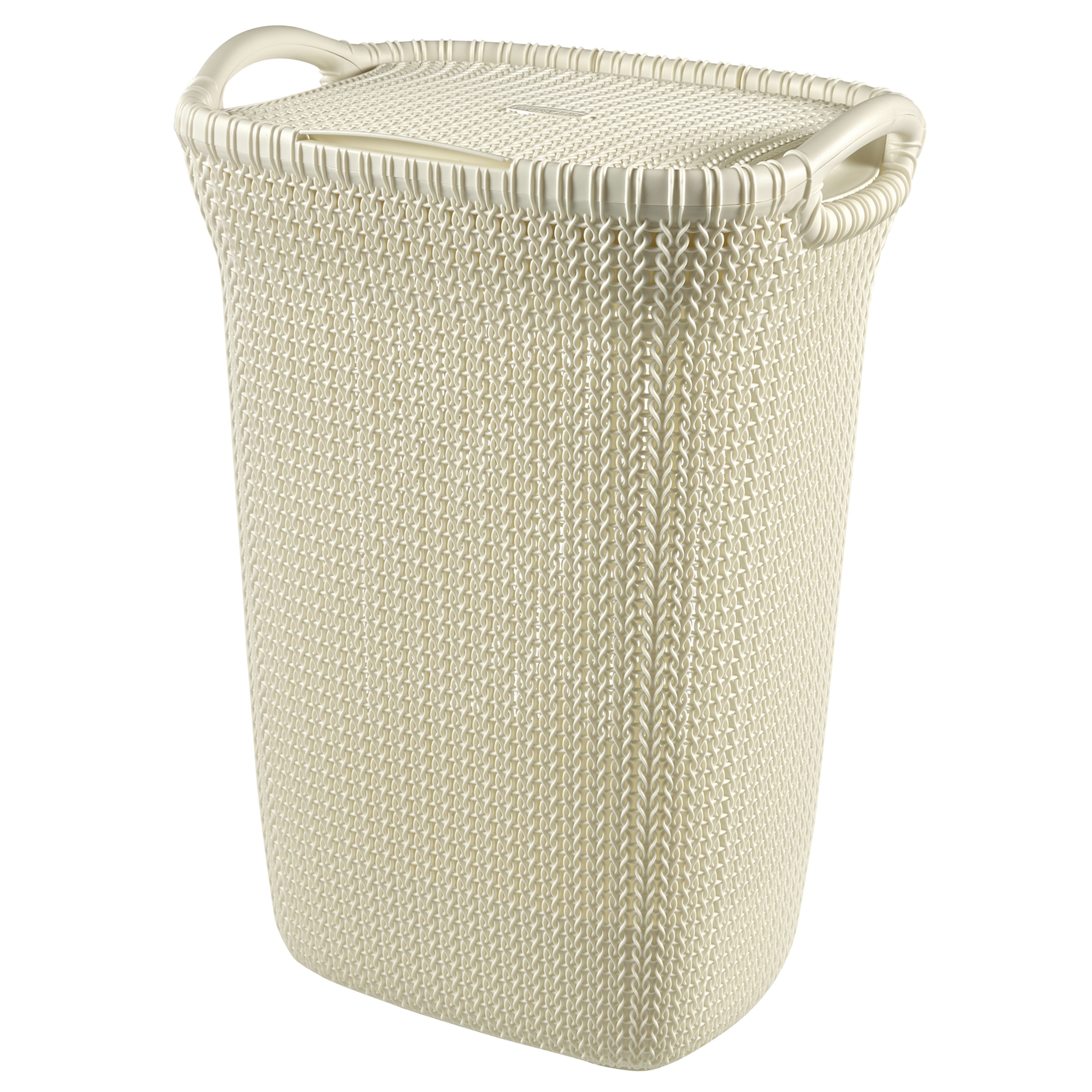 Curver Knit Wasbox Oasis White 57L curver kopen in de aanbieding