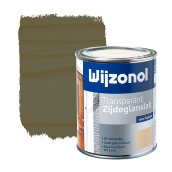 Wijzonol lak zijdeglans ebben transparant 750 ml