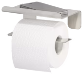Tiger Colar toiletrolhouder met plateau RVS