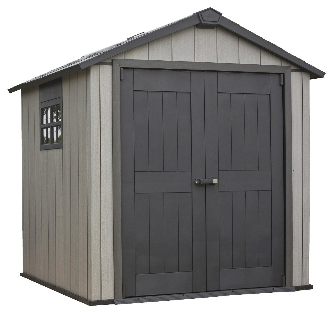 Keter Tuinhuis Oakland 757 Antraciet 242X229X224Cm keter kopen in de aanbieding