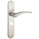 KARWEI deurkrukset Stefanie langschild vrij-bezet 63/8mm RVS look (aluminium)