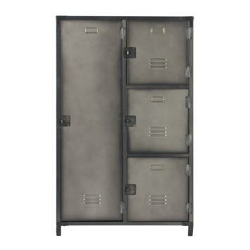 Kast Warmte Inspireren WOOOD metalen lockerkast Kick 125x75x46 cm kopen? | Karwei